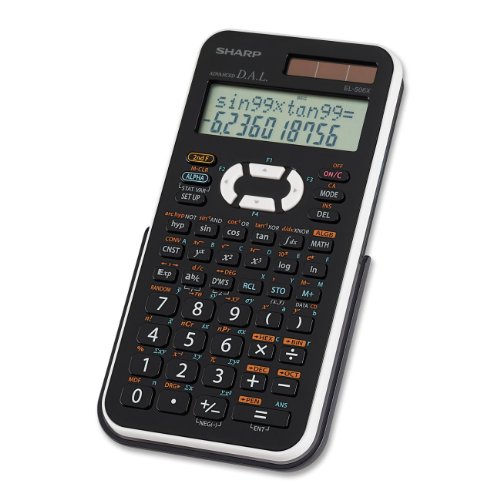 advanced scientific calculator-Sharp 12-Digit Scientific Calc, Dual Power, 469 Func, 2-7/10