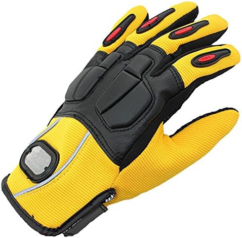 MolGym Dri-Mesh Men's Leather/Mesh Street Bike Racing Motorcycle Gloves