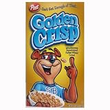 Post Golden Crisp Cereal, 14.75-Ounce Boxes (Pack of 4)