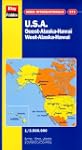Carte routi�re et touristique : U.S.A...