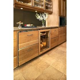 Perlick H1RD6B 24 Built-in Double Drawer Refrigerator with 4.9 cu. ft. Capacity, Variable... by 