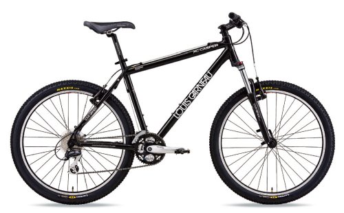 2010予約特典付【ルイガノ】（LGS-XC-CASPER) マウンテンバイク 500mm ブラック