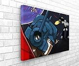 Optimus Prime Transformers Cartoon Canvas Print Box Framed