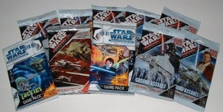 Star Wars Pocketmodel Extreme Value Package 10 constructible game packs over $50 value