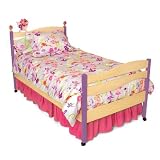 Magic Garden Wooden Twin Sized Bed by Room Magic