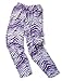 Officially Licensed Zubaz Unisex Unlicensed Men's Classic Zebra Printed Athletic Lounge Pants, 0, Size Small