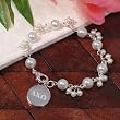 White Romance Pearl Bracelet