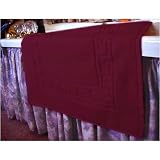 51bJzvSHCaL. SL160  Egyptian Cotton Bath Mat Or Shower Mat BURGUNDY By MARRIKAS