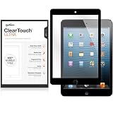 BoxWave ClearTouch Ultra Apple iPad mini Anti-Glare Screen Protector - Newest Version, 100% Hassle Free, Bubble Free Installation - Installs in seconds! - Frame Border, Matte, Anti-Fingerprint, Anti-Glare iPad mini Screen Protector (Black)
