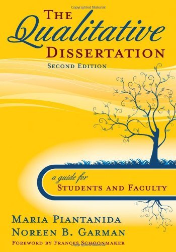 By Author The Qualitative Dissertation: A Guide for Students and Faculty (Second Edition)