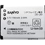 SANYO Xacti�p ���`�E���C�I���d�r DB-L80