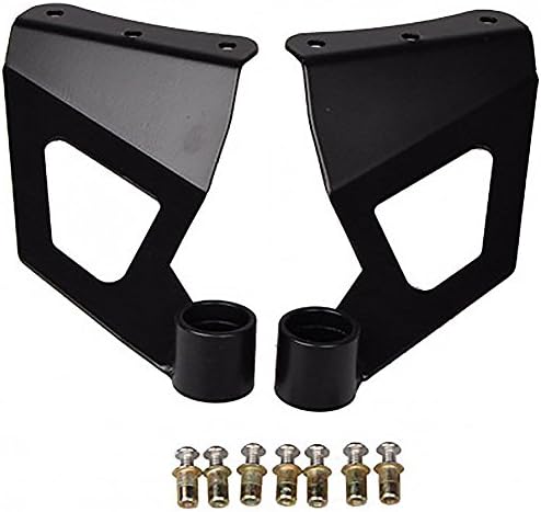 2Pcs 50inch LED Work Light Bar Fit Ford F250 F350 Roof Mount Brackets 1999-2016