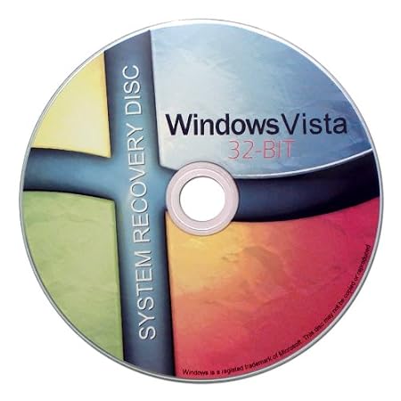 Windows Vista 32 Bit Recovery Boot Disc Disk CD [ALL VERSIONS, ULTRA EDITION]