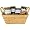 Figgy Figs - Fig themed European gift basket French imports, Regular basket