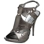 Michael Antonio Women's Ember Dress Sandal,Grey,5.5 M US