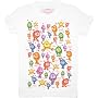 Rainbow Brite Collage of Sprites White Tee T-Shirt