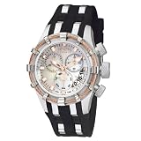 Invicta Women's 6941 Reserve Collection Bolt Chronograph Black Polyurethane Watch
