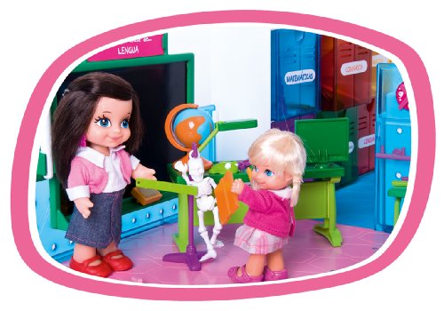 Imagen 4 de Famosa Los barriguitas El Cole - Escuela de juguete con accesorios y 4 figuras