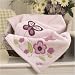 Sugar Plum Applique Sherpa Blanket