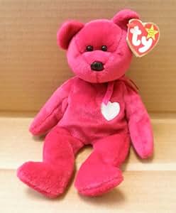 Amazon.com: TY Beanie Babies Valentina Bear Stuffed Animal