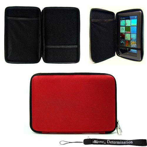 Ebooks Sony Reader Check Out Red Slim Hard Nylon Cube Portfolio