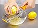 Beauty-flower Cheese Grater, Lemon Zester Suitable for Carrot/ Hard Cheese and Orther Vegetables/fruits(yellow)