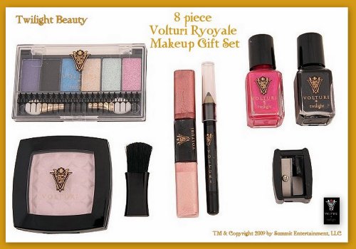 Twilight Saga New Moon Volturi Royale Makeup Gift Kit 8 Piece Set Beauty