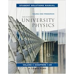 University Physics, Volume 1 Student Solutions Manual