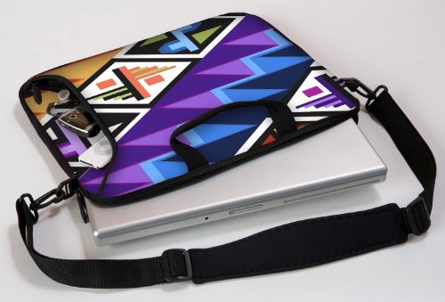 Designer Sleeves Tropical Textile Executive Case for 17-Inch Laptop, Purple (17ES-TT) Designer Sleeves Tropical Textile Executive Case for 17-Inch Laptop, Purple (17ES-TT)