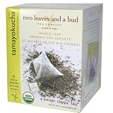 Two Leaves and a Bud Organic Tamayokucha Green Tea -- 15 Tea Bags