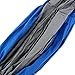 YosooUltralight Hammock Travel Camping Outdoor Nylon Fabric Hammock Parachute Bed for Double Two Person with Free Pen (Blue and Grey)