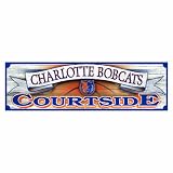 NBA Charlotte Bobcats 9-by-30 Wood Sign