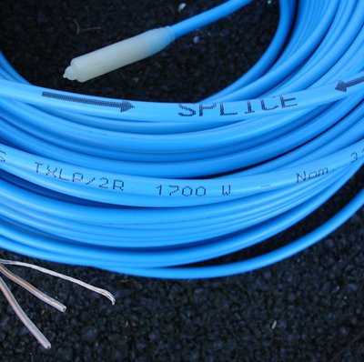 Cable in screed underfloor heating system, 17w/m, 191.5m, 3300W, 230V, 16.5 to 20.7m² - FREE DELIVERY - order control UFHSTAT separately