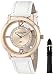 Stuhrling Original Women's 388L2.SET.03 Winchester Tiara 16k Rose Gold-Plated Stainless Steel and Swarovski Crystal Watch with Additional Leather Strap