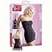 Strapless mini dress black XS