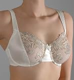 Valmont Embroidered Lace Underwire Minimizer Bra (427)