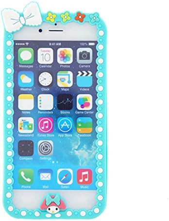 CaseBee ® - Stylish Bowtie iPhone 6 (4.7) Case - (Package includes Screen Protector) (Aquamarine)