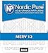 12x30x1 MERV 12 AC Furnace Filters Qty 6