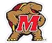 Maryland Terps Car Magnet Decal (12 -inch)