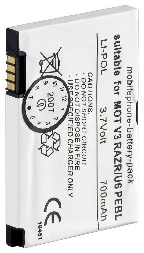 Wentronic Ersatzakku f&uuml;r Motorola V3 RAZ/U6PE (700 mAh) Preisvergleich