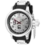 Invicta Men's 5846 GMT Russian Diver Collection Black Rubber and Steel Watch