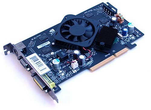 XFX PVT73KYAL3 GeForce 7600GS 400MHz 512MB DDR2 AGP 8x Video Card ( DVI / VGA )