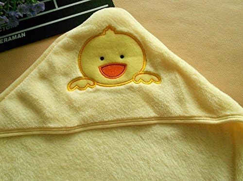 Coral Velvet Cartoon Animal Newborn Baby Receiving Blankets Wrap Bath Towel for Girl and Boy 3 Colors Available