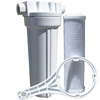 Watts 520021 RV/Boat Single Exterior Water Filter with Garden Hose Fittings