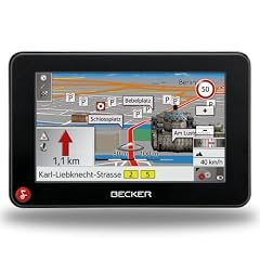 Becker Traffic Assist Z213 Navigationssystem inkl. TMC (10,9 cm (4,3 Zoll) Display, Kartenmaterial EU 41, Bluetooth)