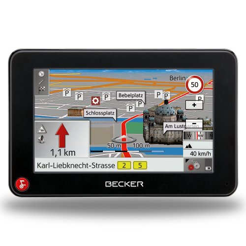 Becker Traffic Assist Z213 Navigationssystem inkl. TMC (10,9 cm (4,3 Zoll) Display, Karten Preisvergleich