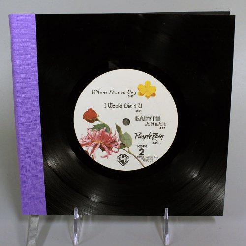 Prince - Purple Rain - Blank Writing Journal / Notebook / Sketchbook