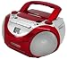 Produkt-Bild: SCD-5650 rot CD-Radiorec.mit ext. Mikro