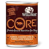 Wellness CORE Turkey, Chicken Liver and Turkey Liver Canned Dog Food