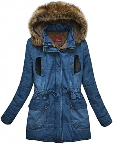 Women's Cashmere Coat Hooded Wadded Jacket Plus Size MI251(As Picture,3X)